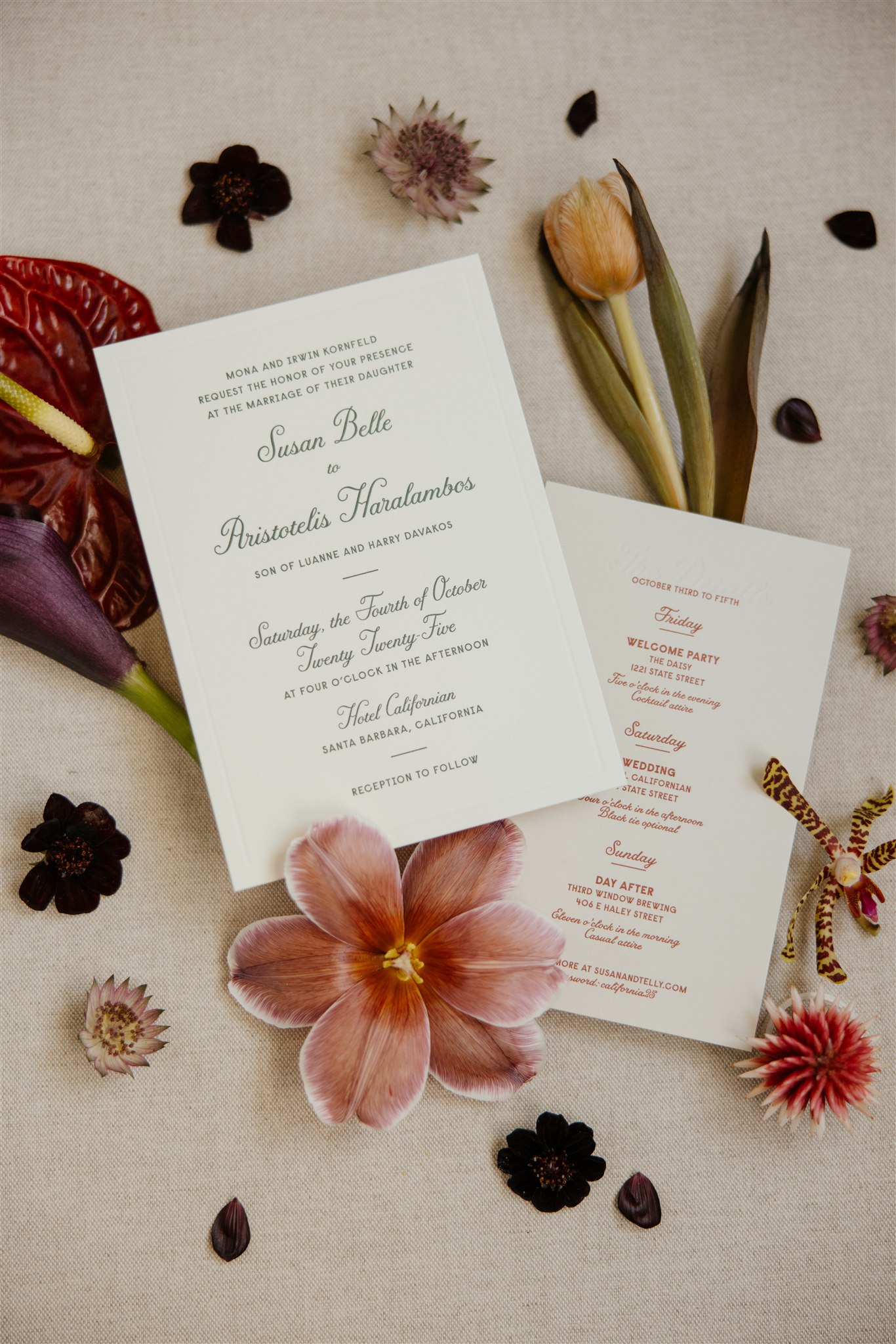 A Santa Barbara Wedding with Parisian Charm - Inspired By This