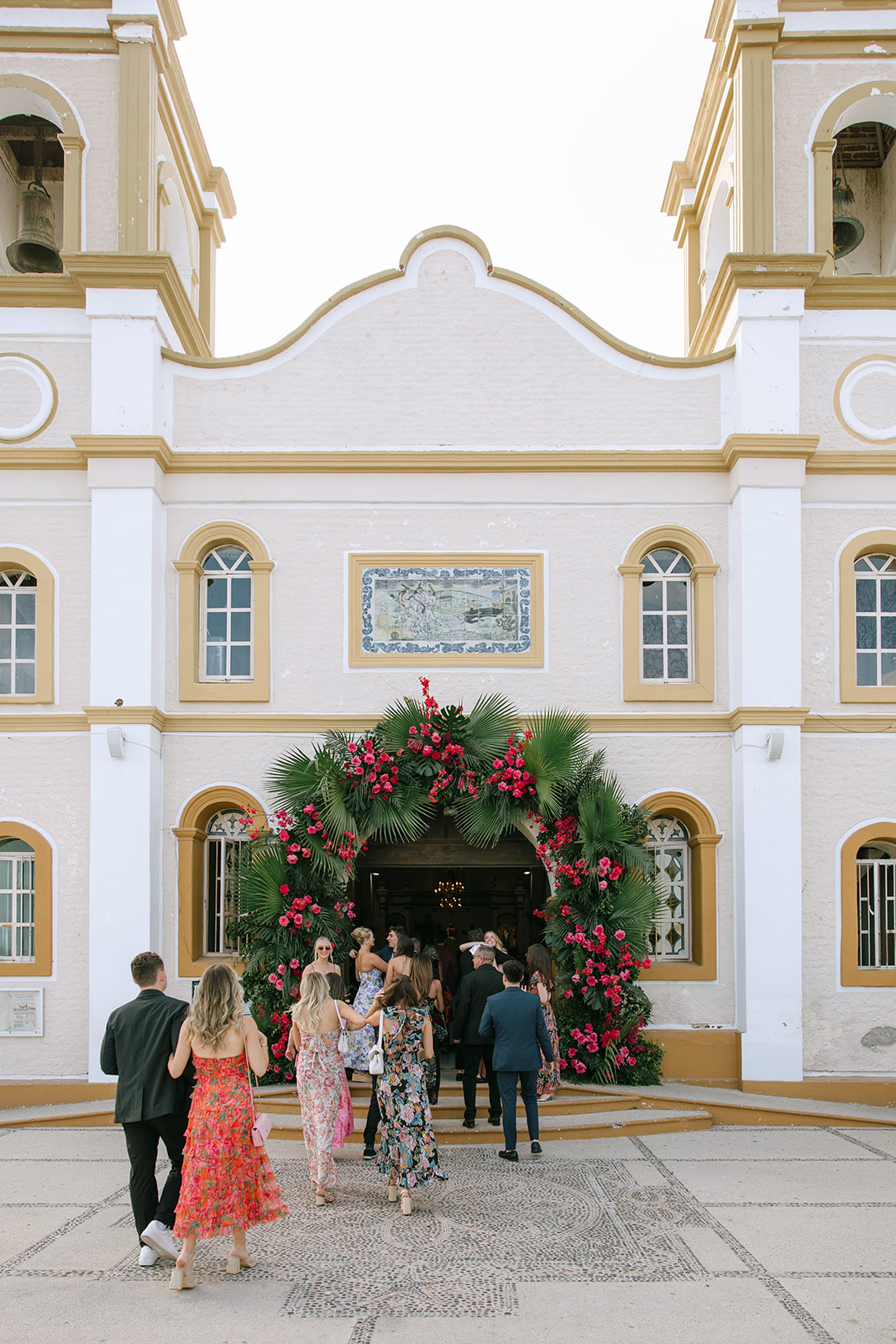 A Tropical & Vibrant Cabo Wedding at Flora Farms - Inspired By This