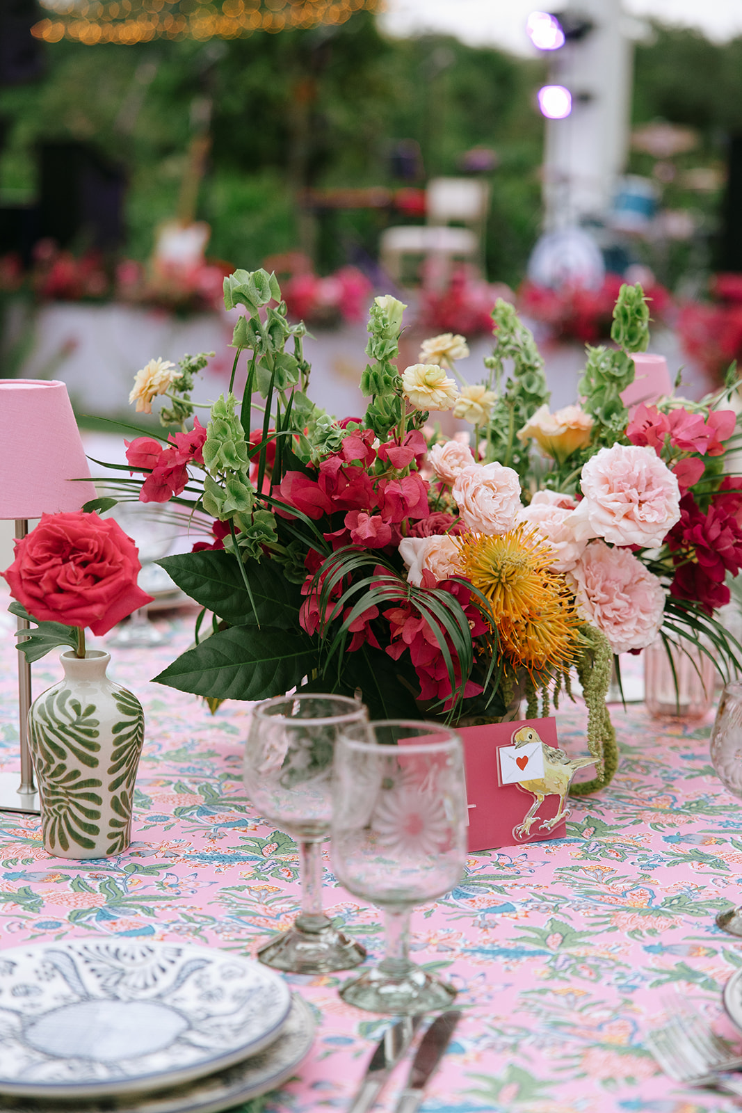 A Tropical & Vibrant Cabo Wedding at Flora Farms - Inspired By This