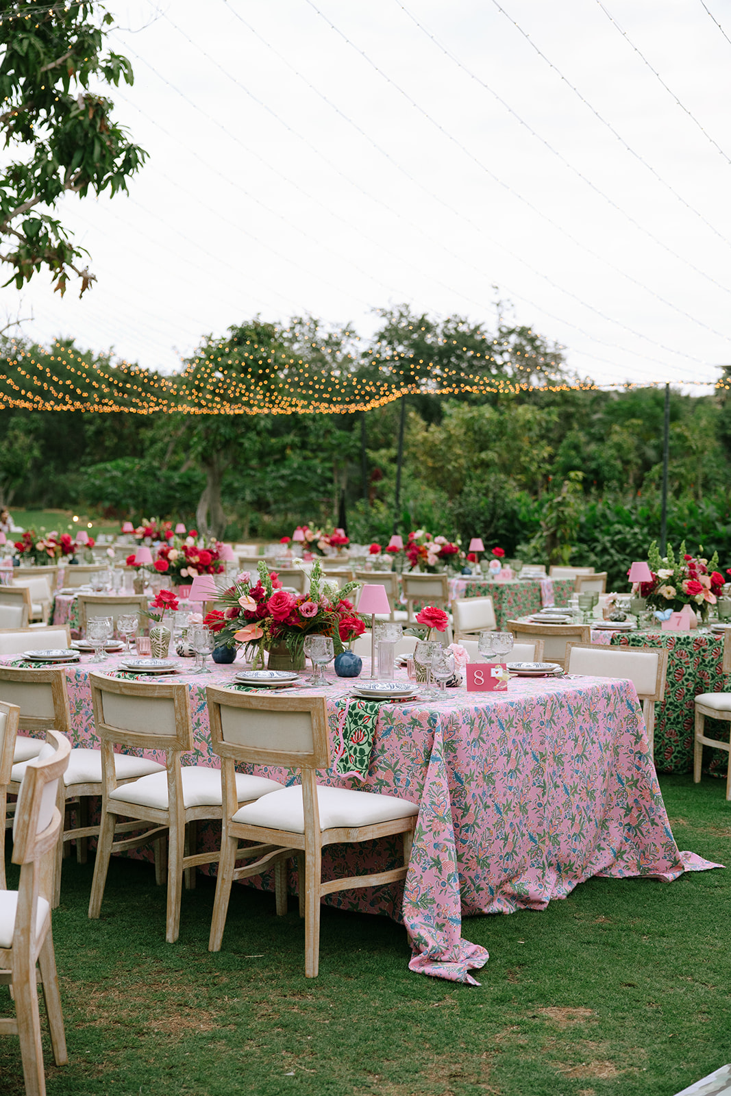 A Tropical & Vibrant Cabo Wedding at Flora Farms - Inspired By This