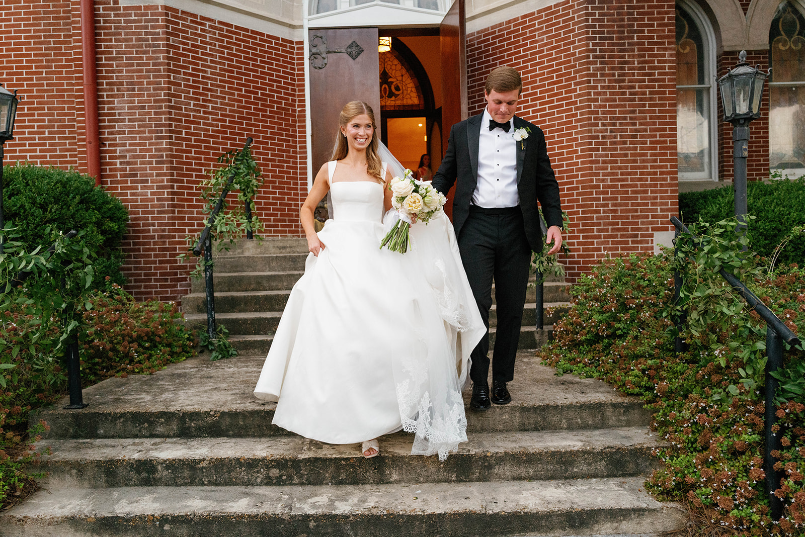 A Southern Garden Wedding at The Bride's Childhood Home - Inspired By This