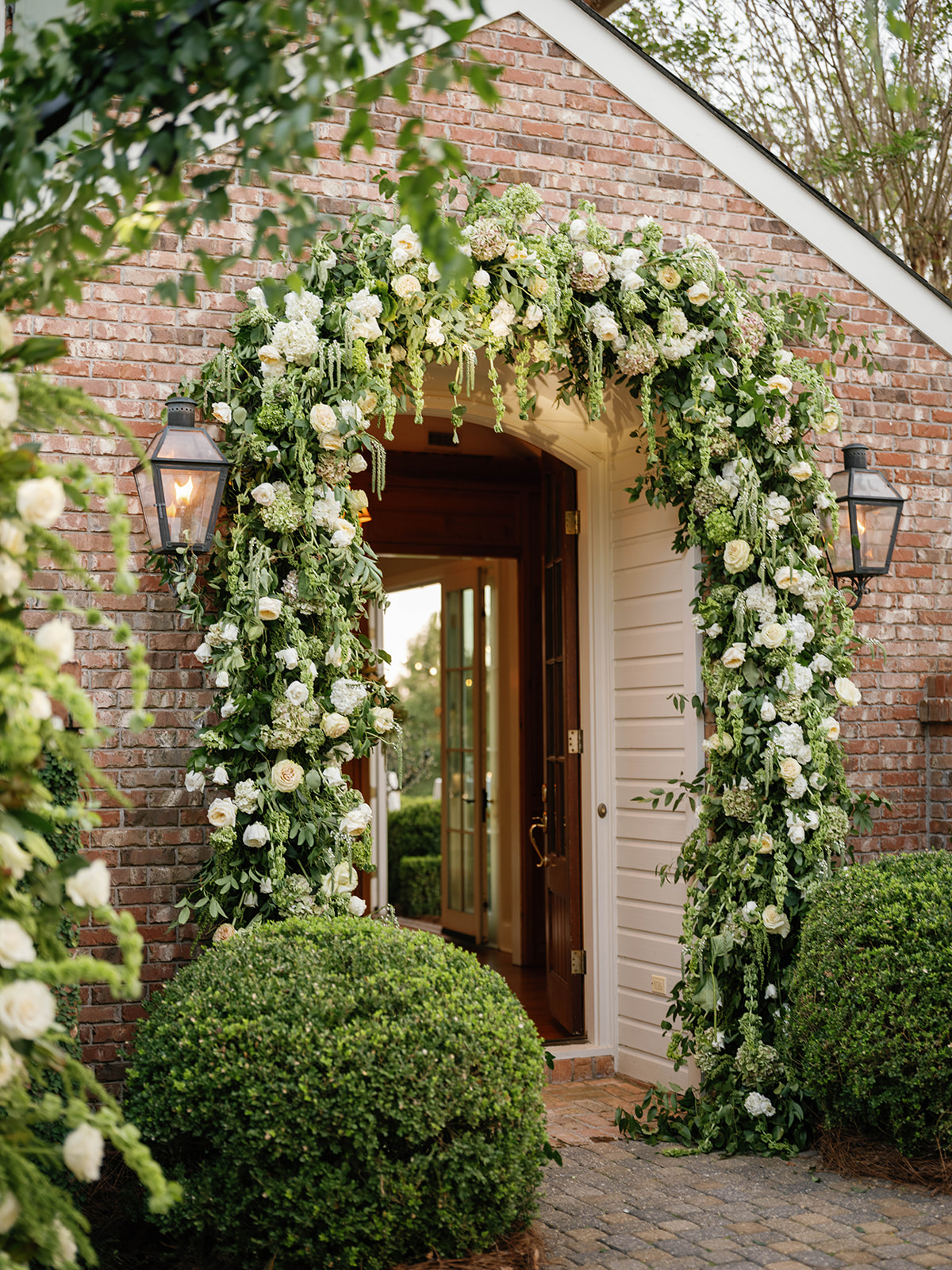 A Southern Garden Wedding at The Bride's Childhood Home - Inspired By This
