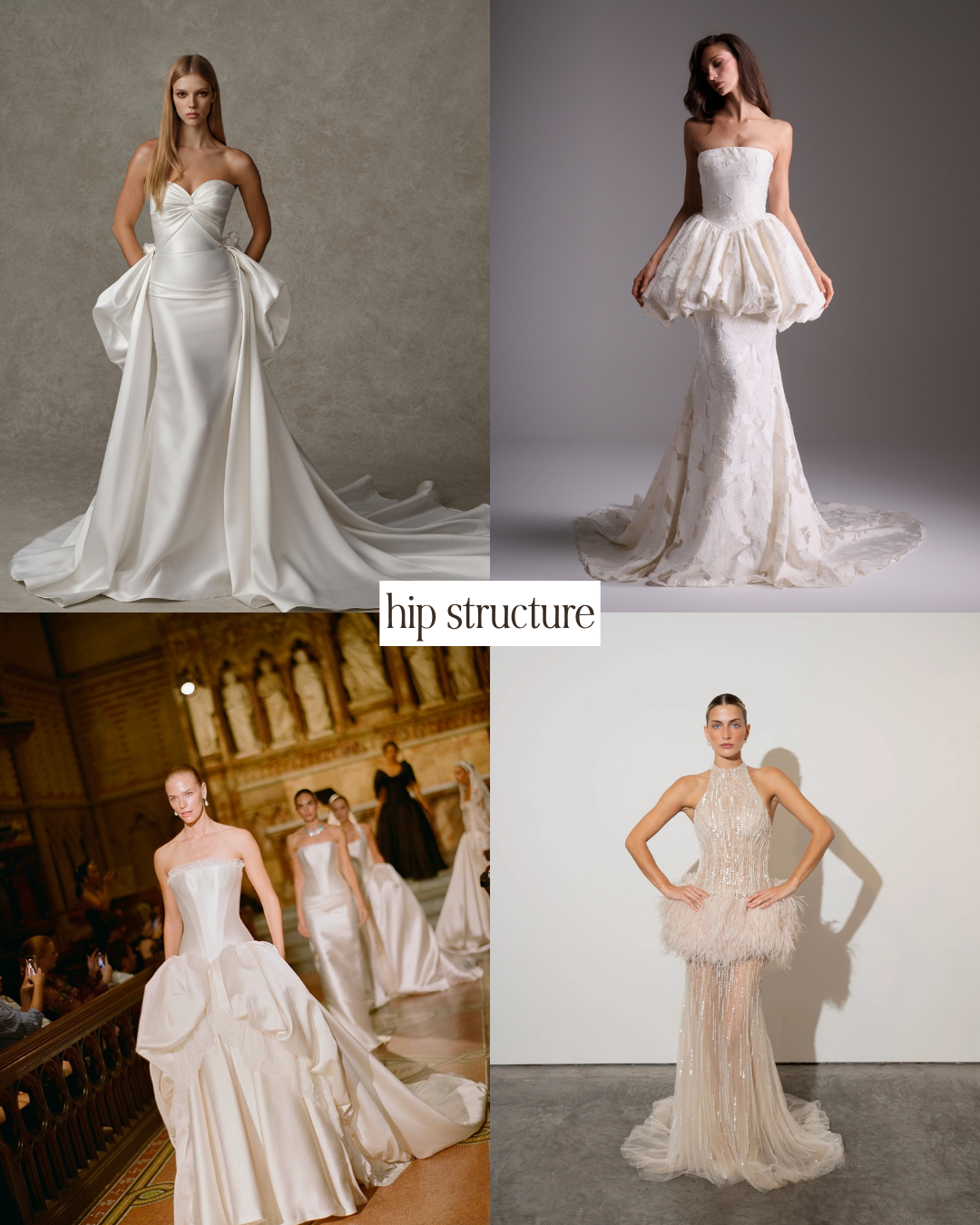 The 4 Biggest Bridal Trends We Saw at NYBFW F/W 27 - Inspired By This