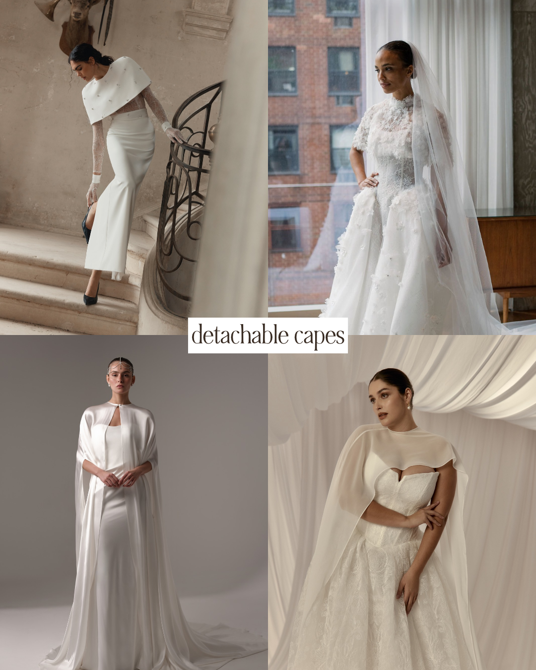 The 4 Biggest Bridal Trends We Saw at NYBFW F/W 27 - Inspired By This